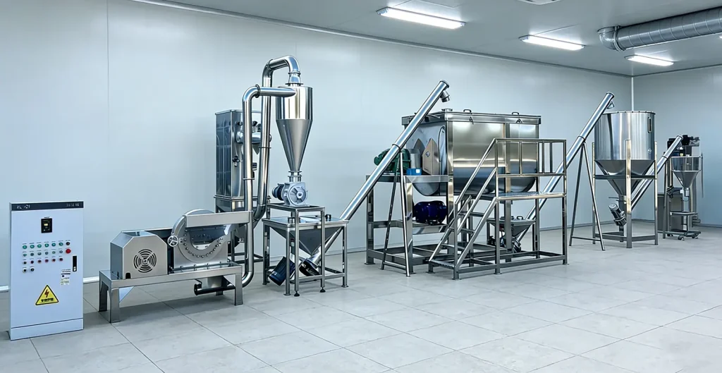 Línea completa de producción para la industria química（images 1）